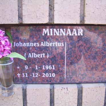 MINNAAR Johannes Albertus 1961-2010