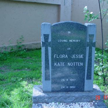 NOTTEN Flora Jessie Kate 1907-1990