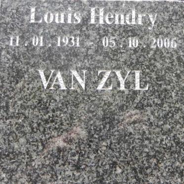 ZYL Louis Hendry, van 1931-2006
