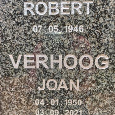 VERHOOG Robert 1946- &amp; Joan 1950-2021