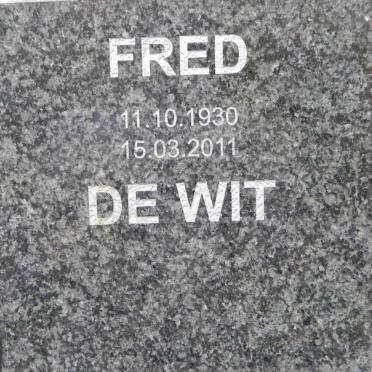 WIT Fred, de 1930-2011