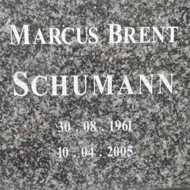 SCHUMANN Marcus Brent 1961-2005