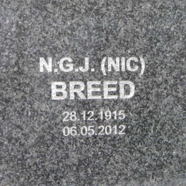 BREED N.G.J. 1915-2012