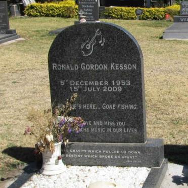 KESSON Ronald Gordon 1953-2009