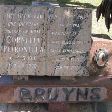BRUYNS Cornelia Petronella 1910-1988