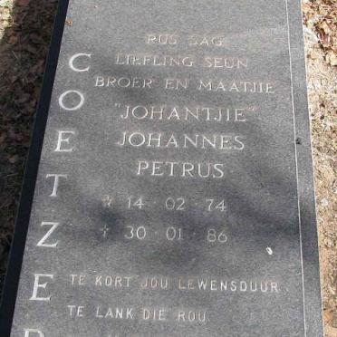 COETZER Johannes Petrus 1974-1986