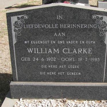 CLARKE William 1902-1985