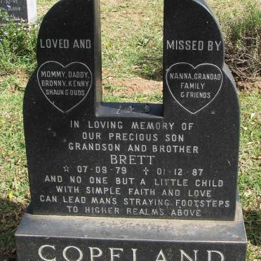COPELAND Brett 1979-1987