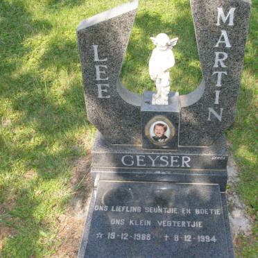 GEYSER Lee Martin 1998-1994