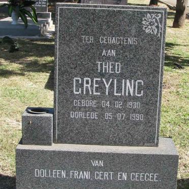 GREYLING Theo 1930-1990