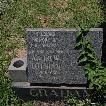GRAHAM Andrew Lothian 1960-1987