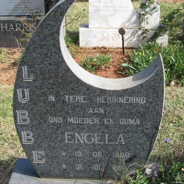 LUBBE Engela 1908-1991
