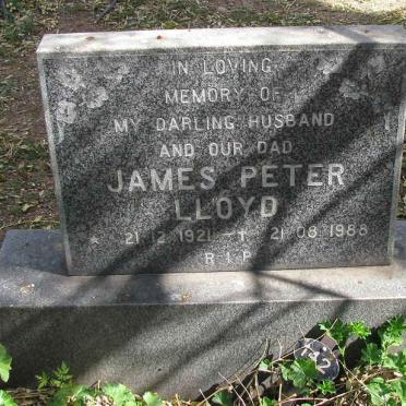 LLOYD James Peter 1921-1988