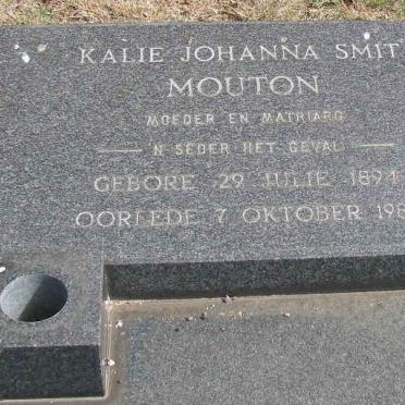 MOUTON Kalie Johanna Smit 1894-1986
