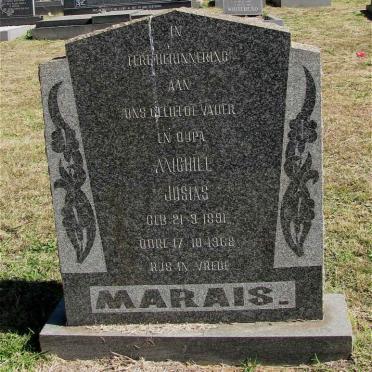 MARAIS Michiel Josias 1891-1969