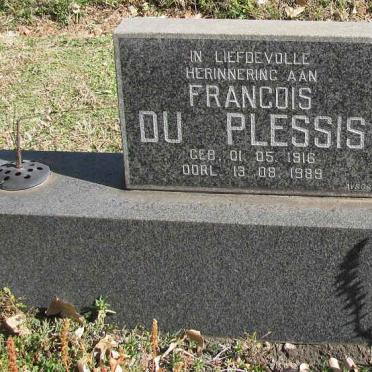 PLESSIS Francois, du 1916-1989