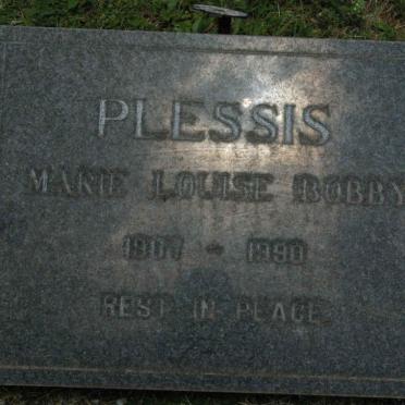 PLESSIS Marie Louise, du 1907-1990