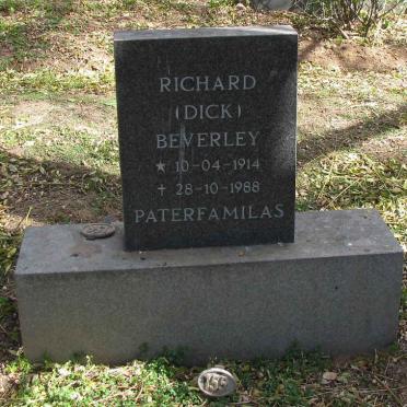 PATERFAMILAS Richard Beverley 1914-1988