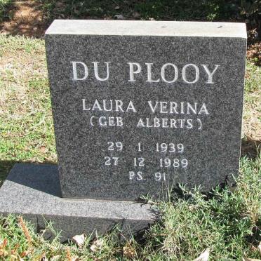 PLOOY Laura Verina, du nee ALBERTS 1939-1989