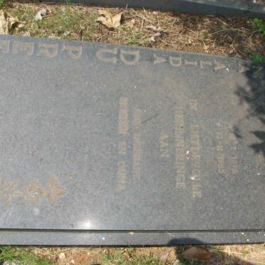 PREEZ Johanna Alida, du 1896-1985