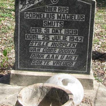 SMUTS Cornelius Magielus 1939-1942