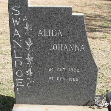 SWANEPOEL Alida Johanna 1922-1988