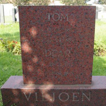 VILJOEN Tom  -1991 &amp; Dear 191?-1990