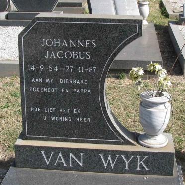 WYK Johannes Jacobus, van 1954-1987