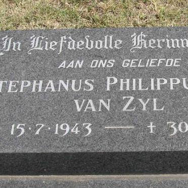 ZYL Stephanus Philippus, van 1943-1995