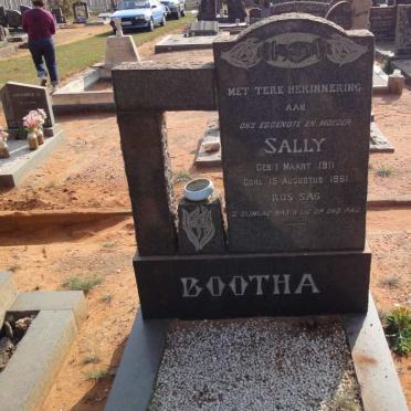 BOOTHA Sally 1911-1961