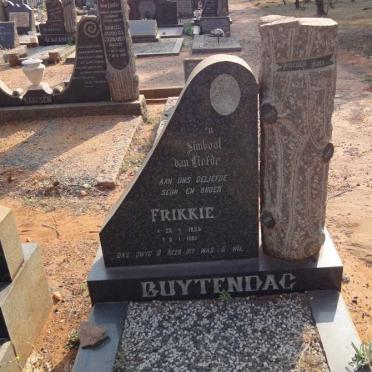 BUITENDAG Frikkie 1898-1961