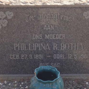 BOTHA Phillipina R. 1891-1961
