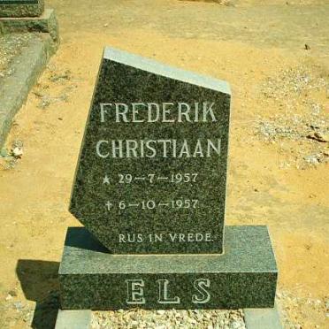ELS Frederik Christiaan 1957-1957