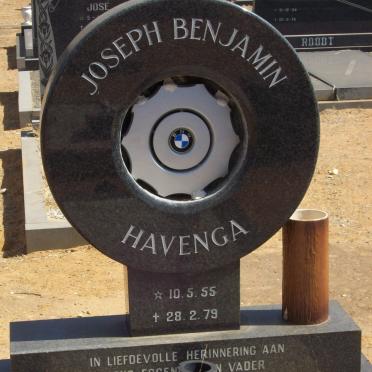 HAVENGA Joseph Benjamin 1955-1979