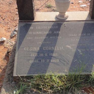 HARMSE Gesina Cornelia 1882-1960