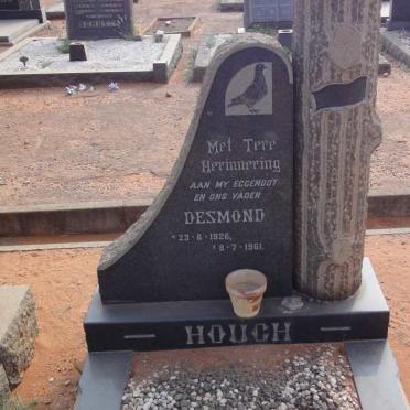 HOUGH Desmond 1926-1961