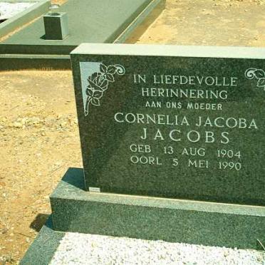 JACOBS Cornelia Jacoba 1904-1990