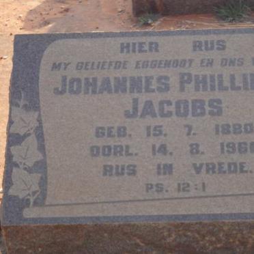 JACOBS Johannes Phillipus 1880-1960