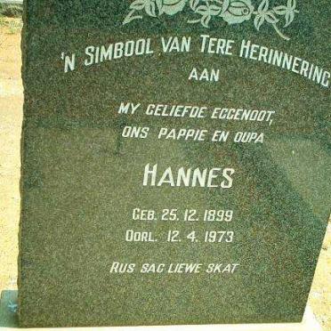KLEINGELD Hannes 1899-1973
