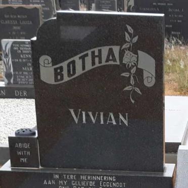 BOTHA Vivian 1936-1988 &amp; Isabella Magdalena 1932-2008 :: KLEIN Johan Ludwich 1922-1969