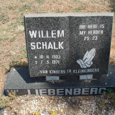 LIEBENBERG Willem Schalk 1903-1971