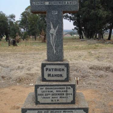 MAHON Patrick -1944 &amp; Jane -1950