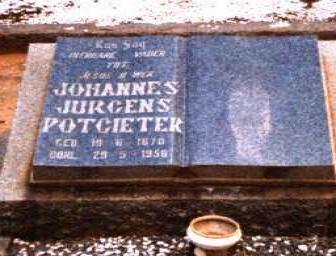 POTGIETER Johannes Jurgens 1870-1958