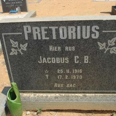 PRETORIUS Jacobus C.B. 1916-1973