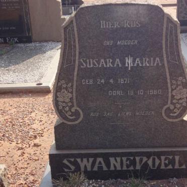 SWANEPOEL Susara Maria 1871-1960