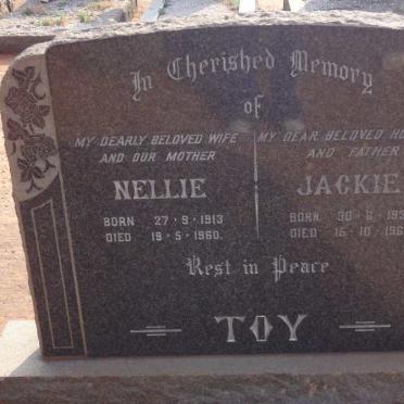 TOY Nellie 1913-1960 &amp; Jackie 1938-1964