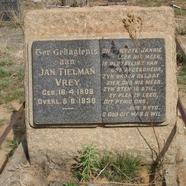 VREY Jan Tielman 1909-1930