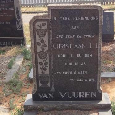 VUUREN Christiaan J.J., van -1964