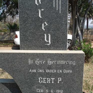 VREY Gert P. 1912-1968