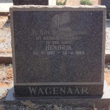 WAGENAAR Hendrik 1907-1963